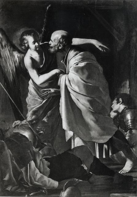 Arte Fotografica — Cavallino Bernardo - (?) - sec. XVII - San Pietro liberato dal carcere — insieme